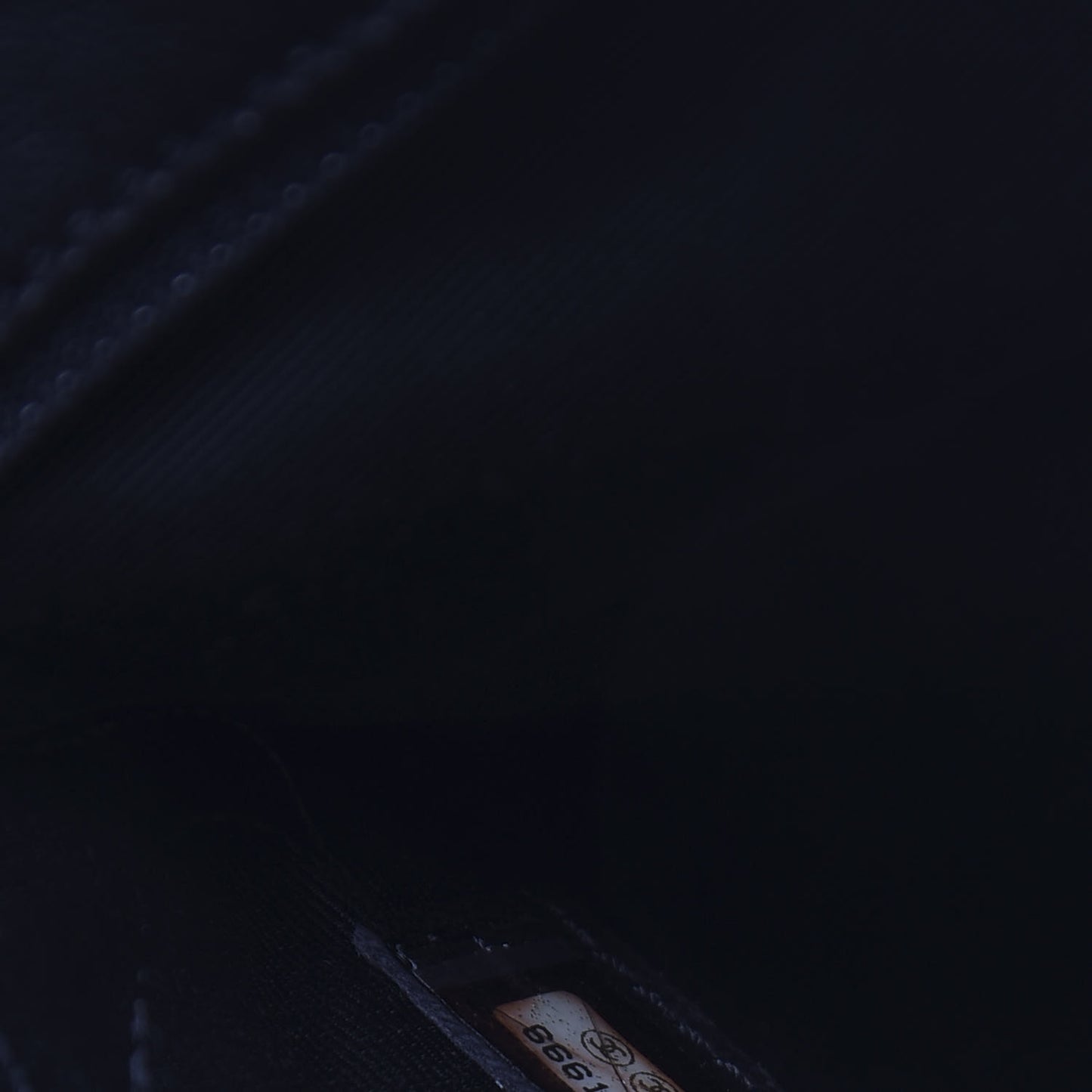 Caviar Quilted Medallion Tote Black