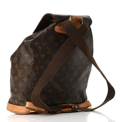 Louis Vuitton Monogram Montsouris GM Backpack 3 of 9