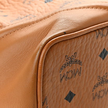 MCM Visetos Medium Duke Backpack Cognac 11 of 11