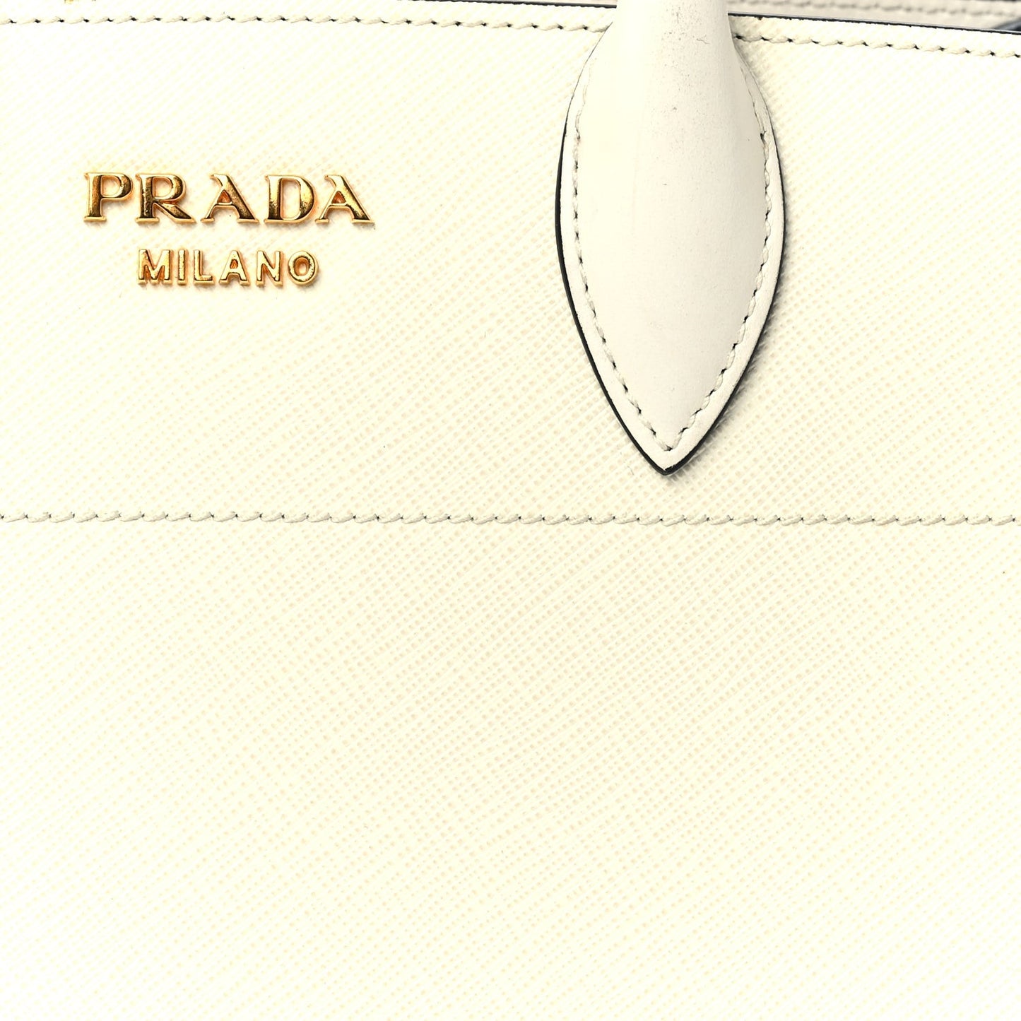 Saffiano City Calf Bibliotheque Bag  White Begonia