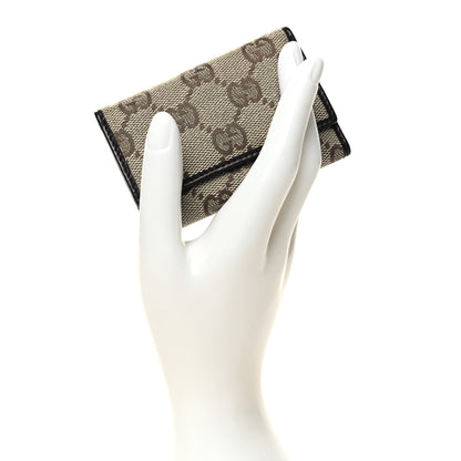 Gucci GG Monogram 6 Key Holder Case Black 2 of 11