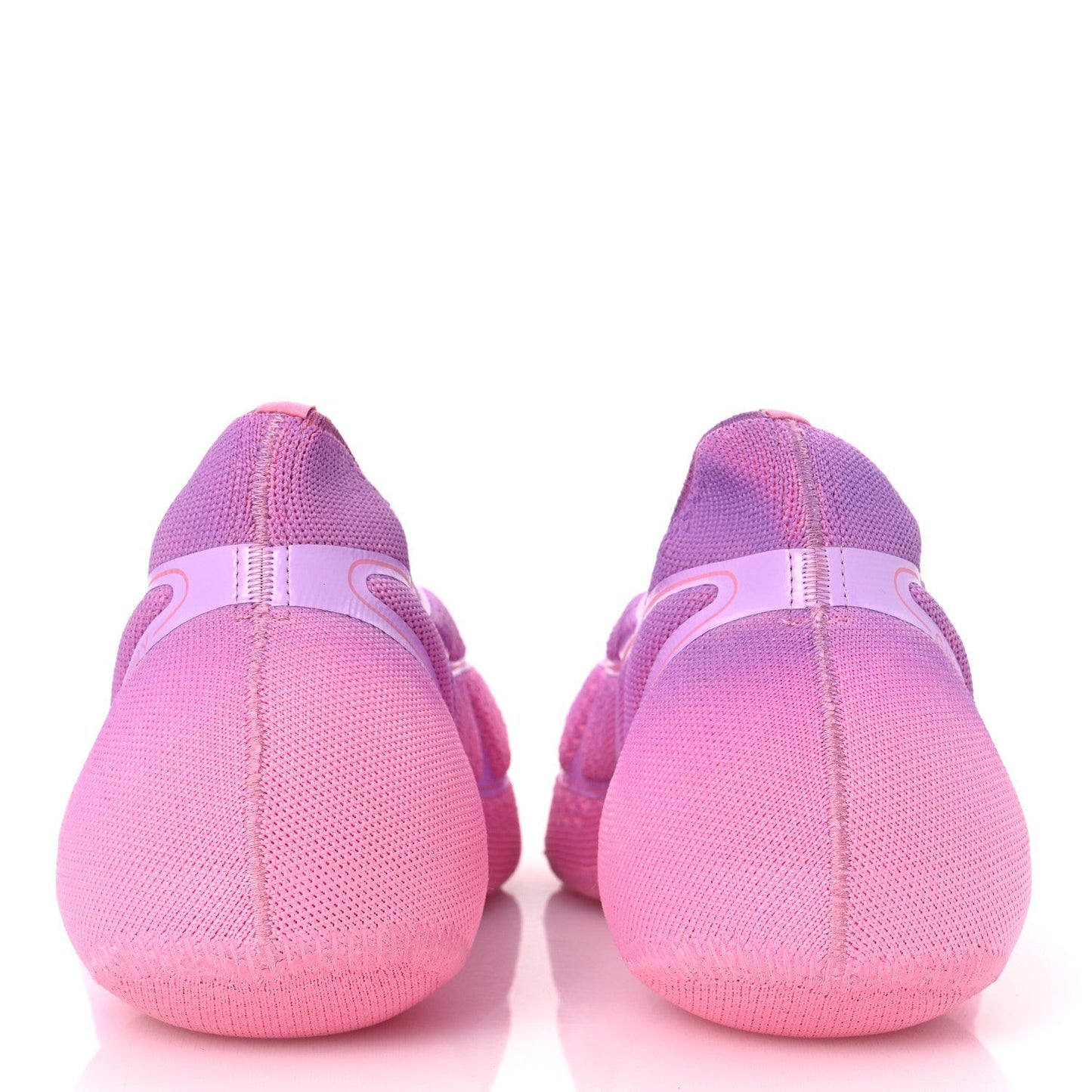 Knit Womens TK-360 Plus Slip On Sneakers 40 Purple Pink