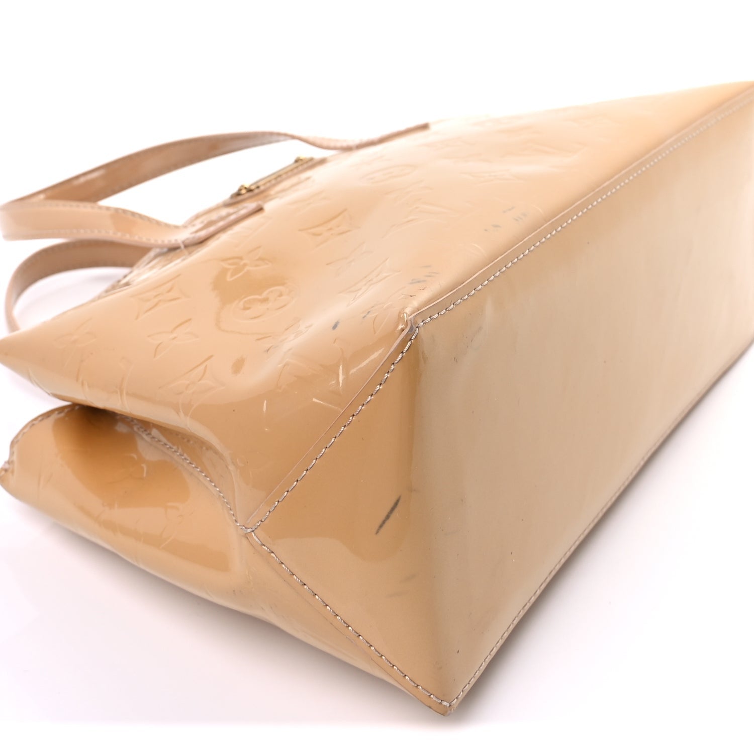 Louis Vuitton Wilshire Monogram Vernis Handbag Rose Florentin 8 of 9