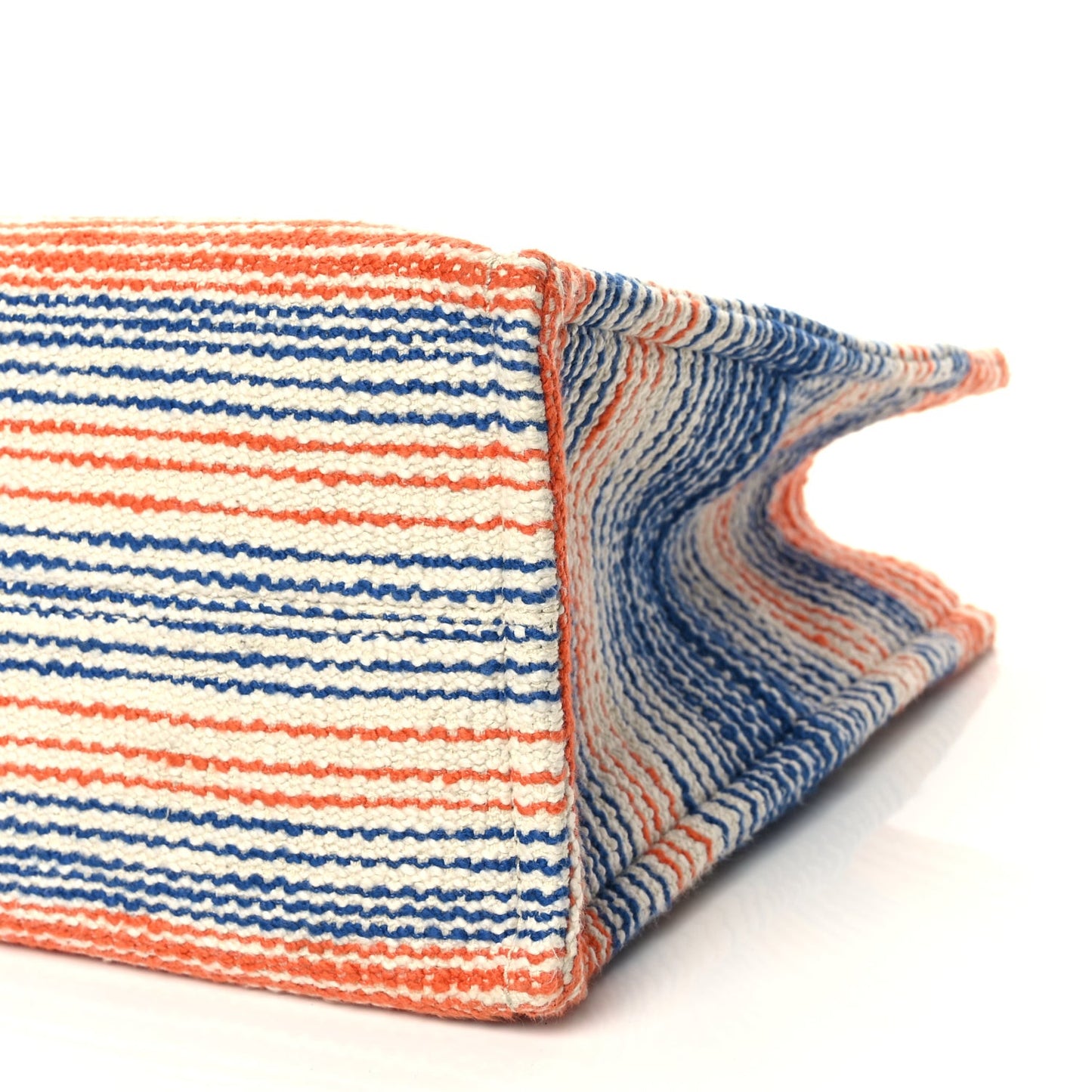 Jacquard Striped Large Cabas Multicolor