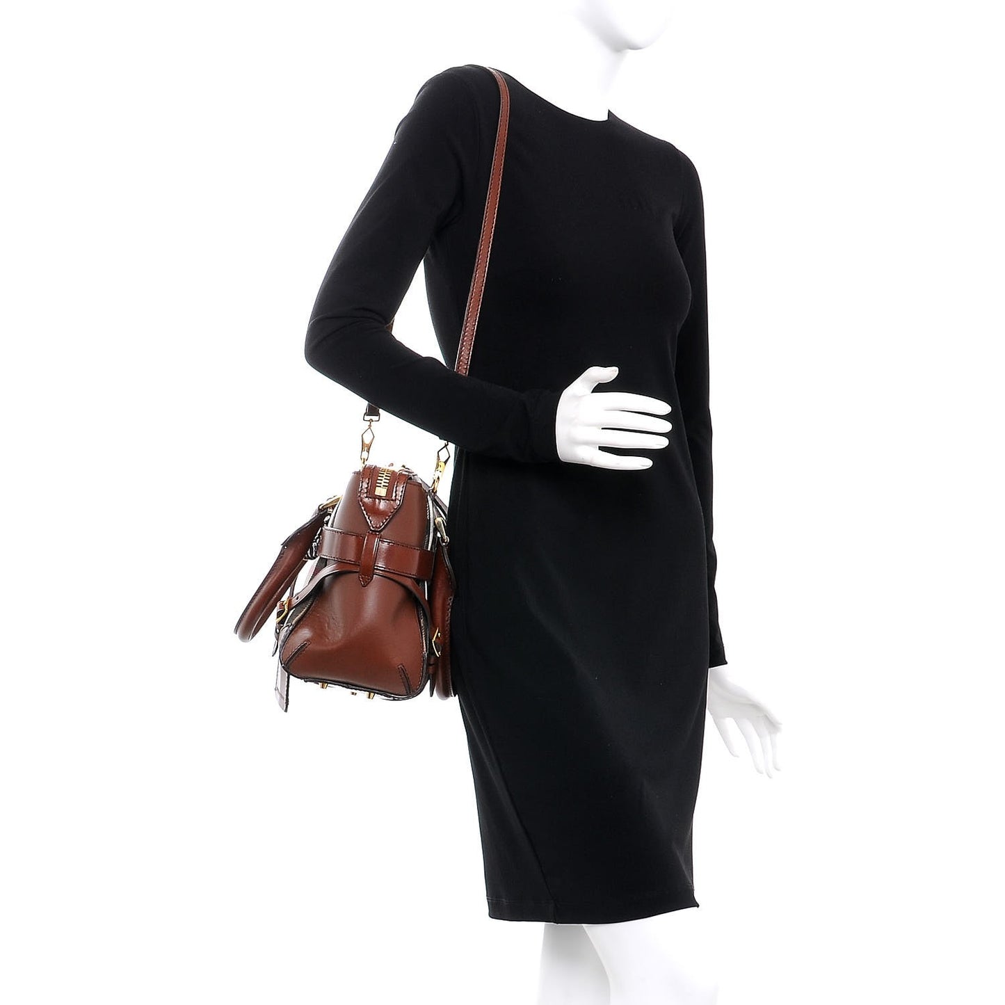 House Check Small Gladstone Dark Tan