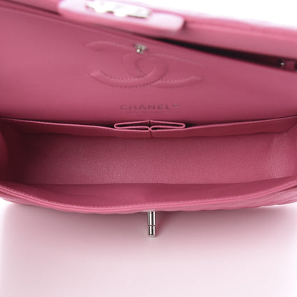 Chanel Lambskin Quilted Medium Double Flap Pink 4 of 13