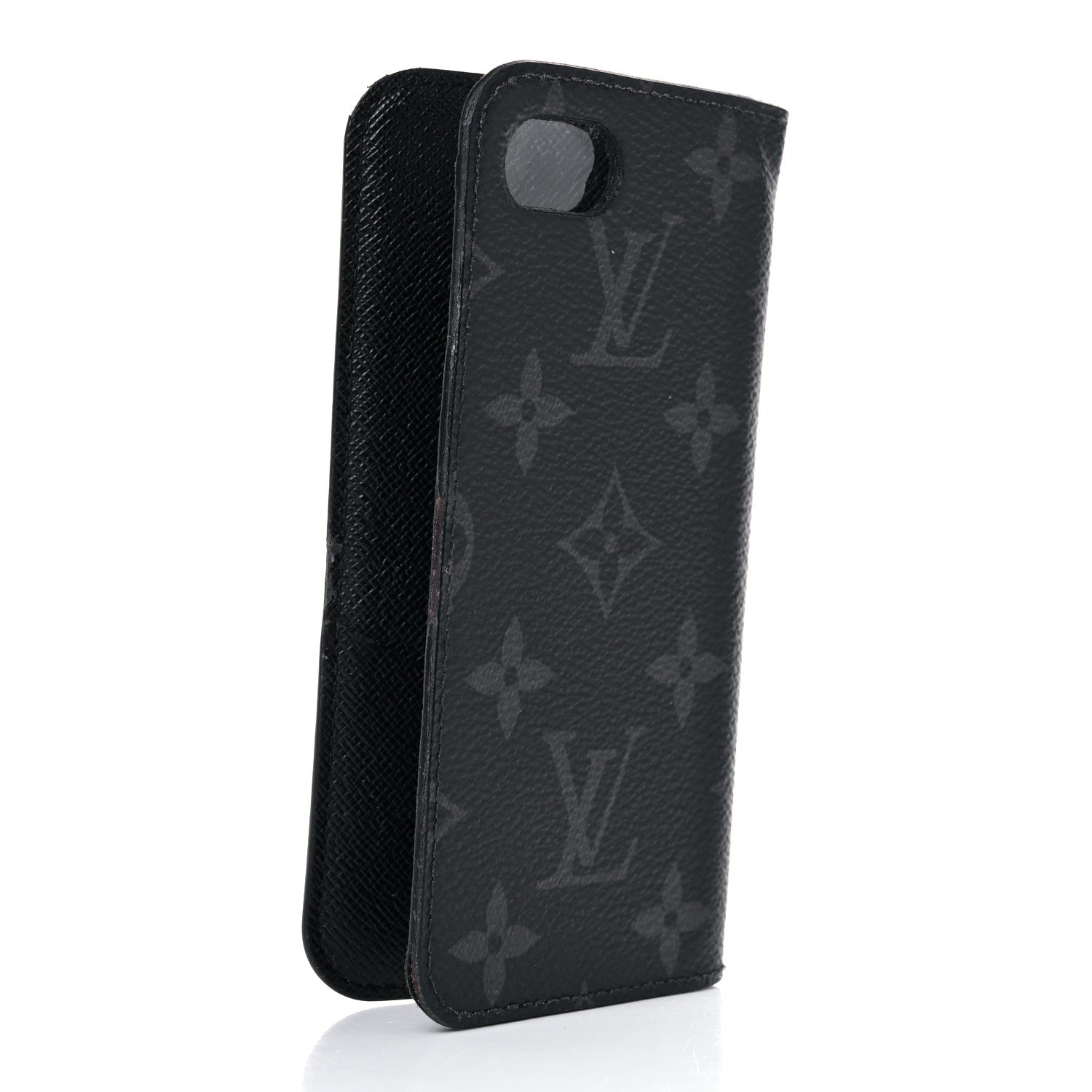 Louis Vuitton Monogram Eclipse iPhone 7/8 Folio Case 3 of 16