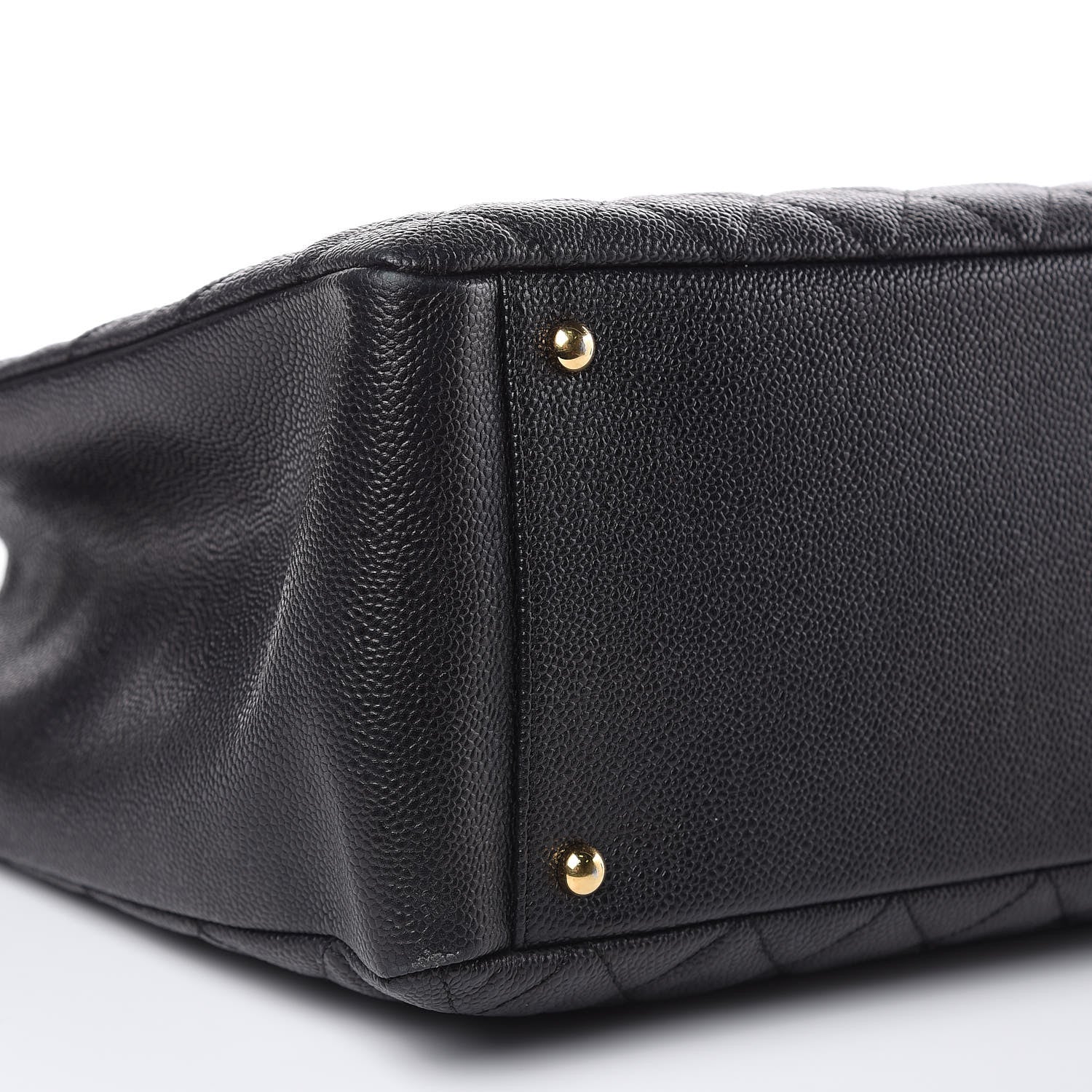 Chanel Caviar Quilted XL Grand Shopping Tote GST Black 8 of 16