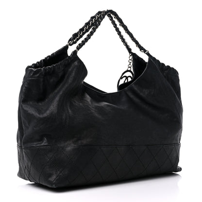 Chanel Calfskin Baby Coco Cabas Black 4 of 13
