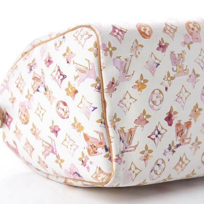 Louis Vuitton Watercolor Aquarelle Speedy 30 White 5 of 8