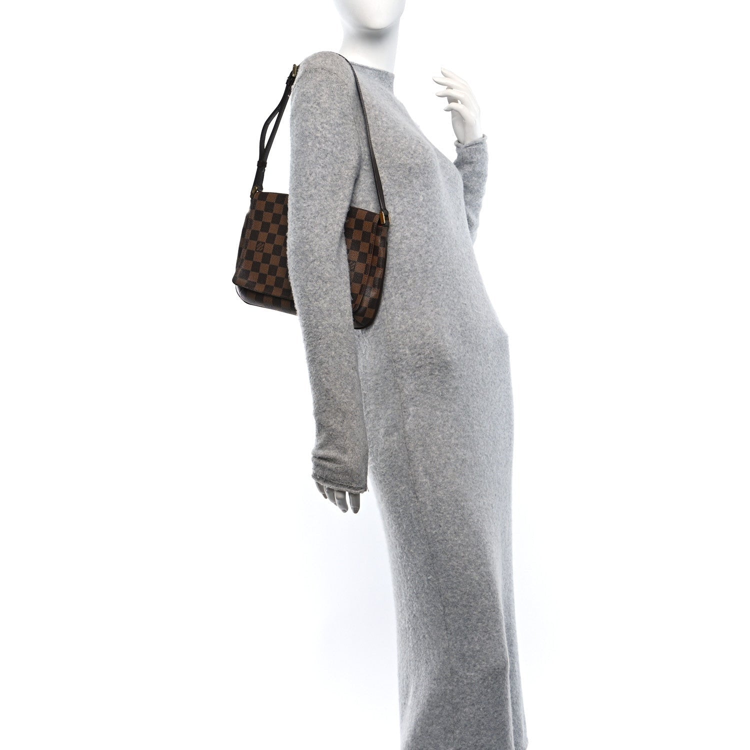 Louis Vuitton Damier Ebene Musette Tango 3 of 7