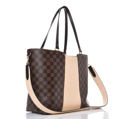 Louis Vuitton Damier Ebene Jersey Creme 3 of 8