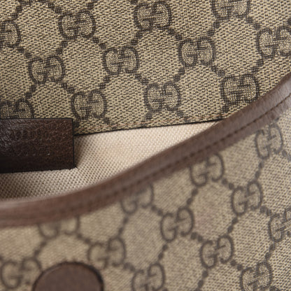 Gucci GG Supreme Monogram Neo Vintage Web Belt Bag Brown 9 of 10