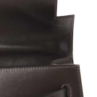 Hermes Box Kelly Sellier 32 Chocolate 14 of 18