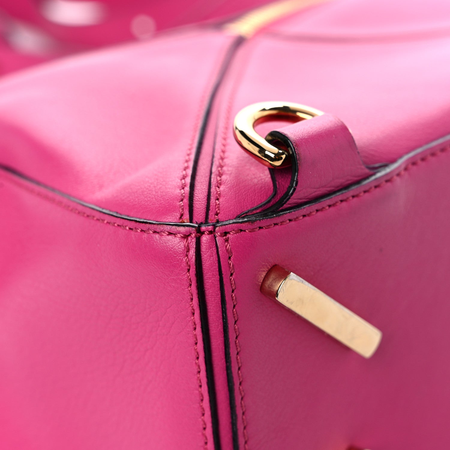 Loewe Calfskin Small Puzzle Bag Fuchsia 10 of 16