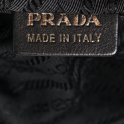 Prada Soft Calfskin Hobo Black 7 of 21