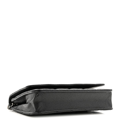 Chanel Caviar Quilted Wallet on Chain WOC Black 4 of 12