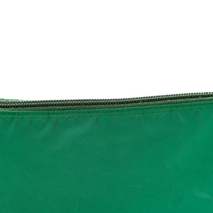 Prada Tessuto Nylon Saffiano Flat Messenger Bag Oleandro 12 of 12