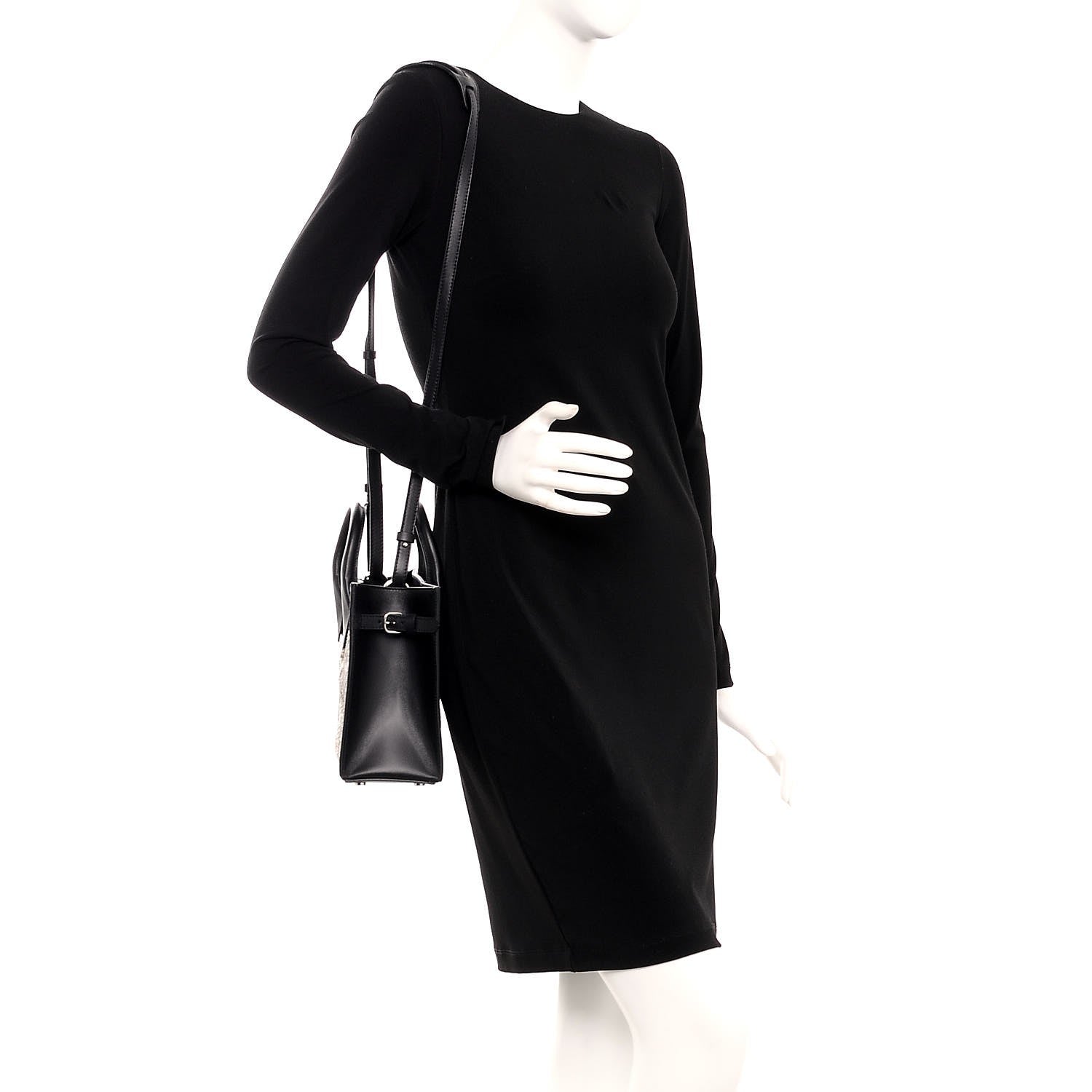 Balenciaga Python Mini All Afternoon Black Natural 2 of 7