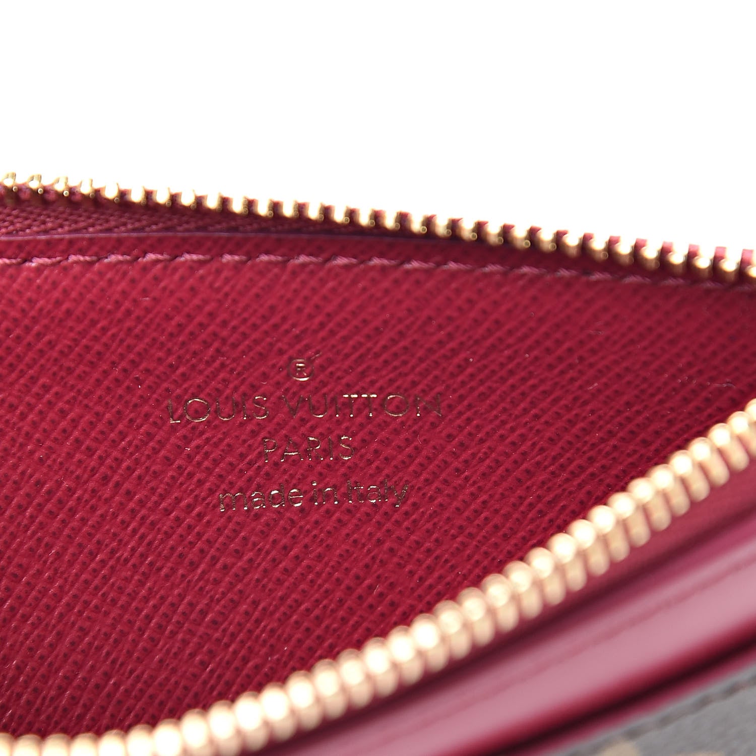 Louis Vuitton Monogram Zipped Card Holder Fuchsia 6 of 6