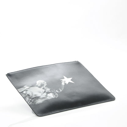 Givenchy Calfskin Large Basketball Player Pouch Black 4 of 7