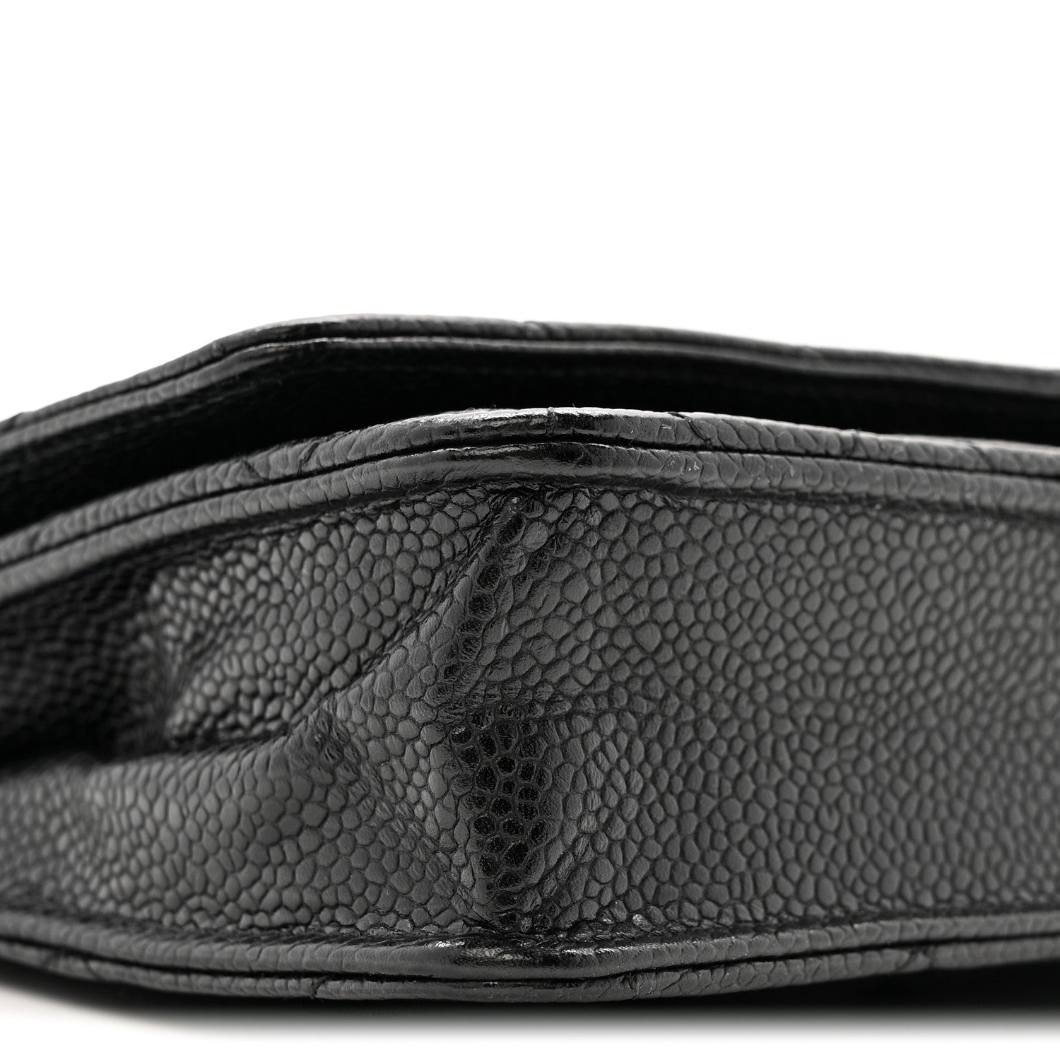 Chanel Caviar Quilted Wallet on Chain WOC Black 10 of 12