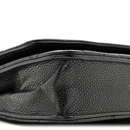 Chanel Caviar Quilted Wallet on Chain WOC Black 10 of 12