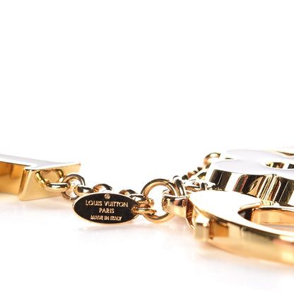 Louis Vuitton Fleur De Monogram Bag Charm Dore 3 of 3