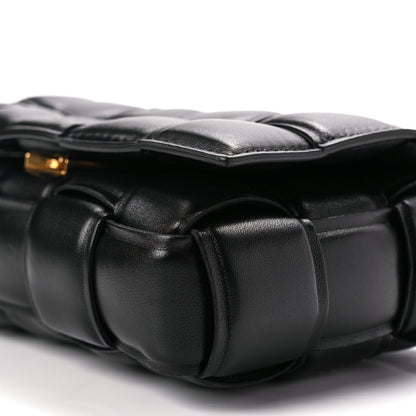 Bottega Veneta Nappa Maxi Intreccio Small Padded Cassette Crossbody Bag Black 8 of 8