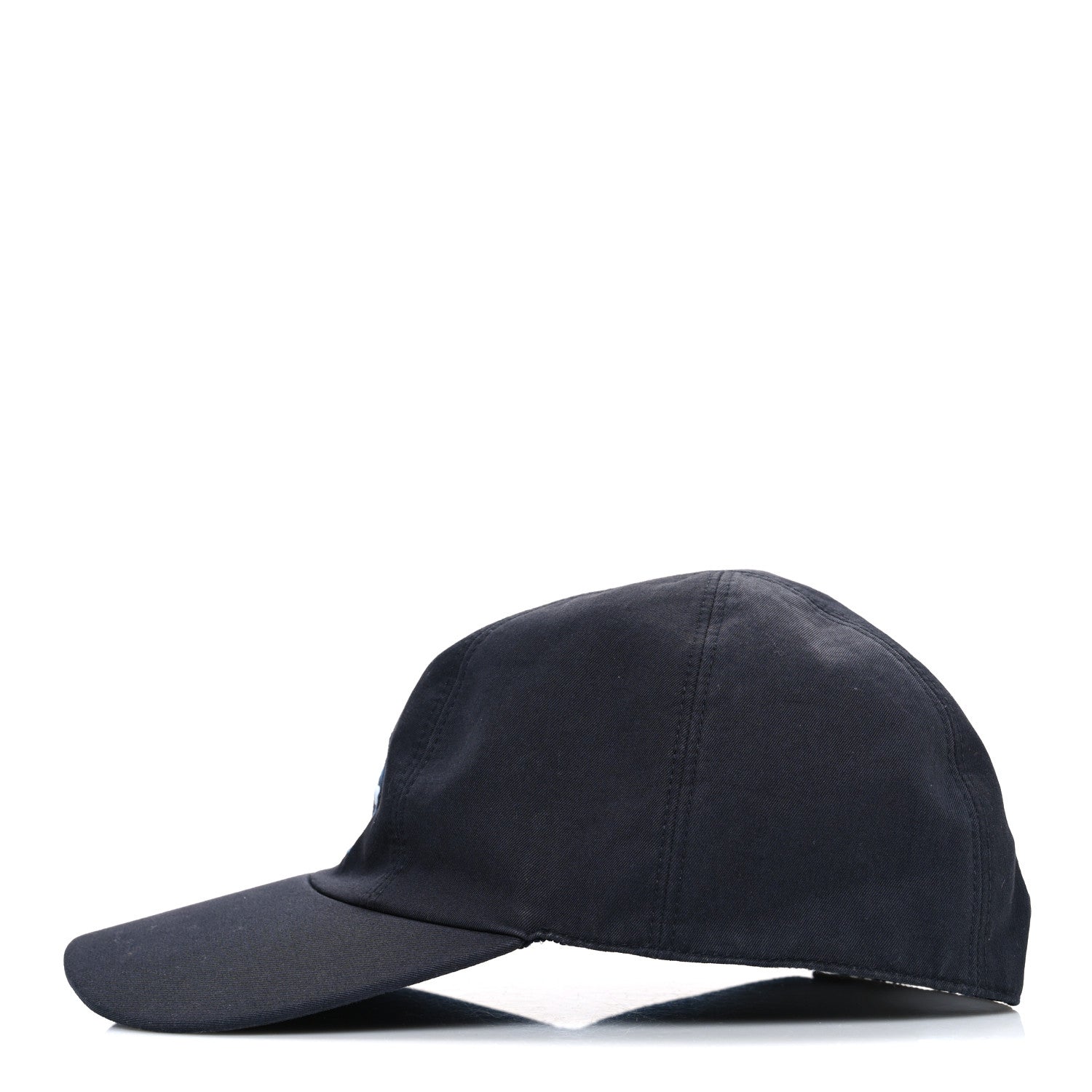 Hermes Cotton Canvas Miles H Mors Cap 58 Marine 4 of 8