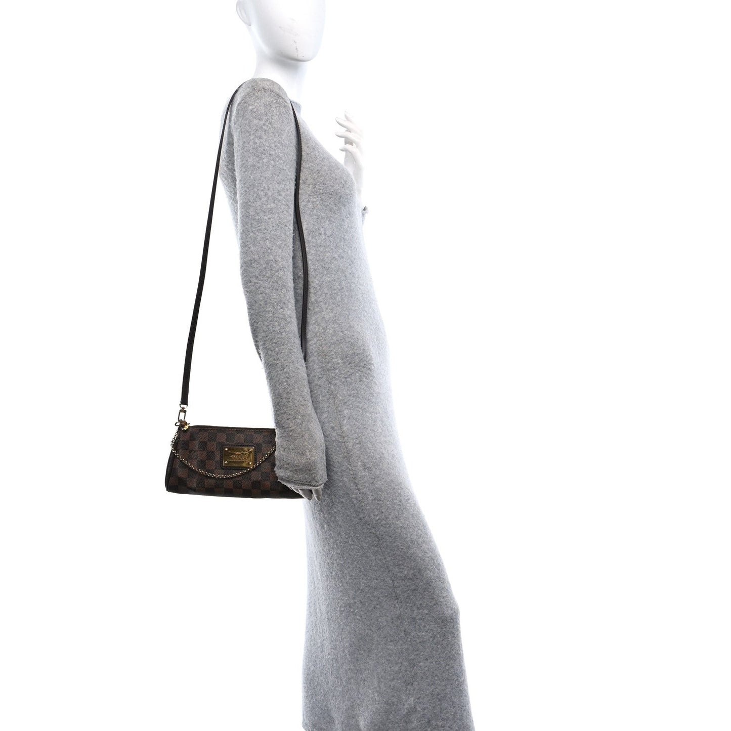 Damier Ebene Eva Clutch