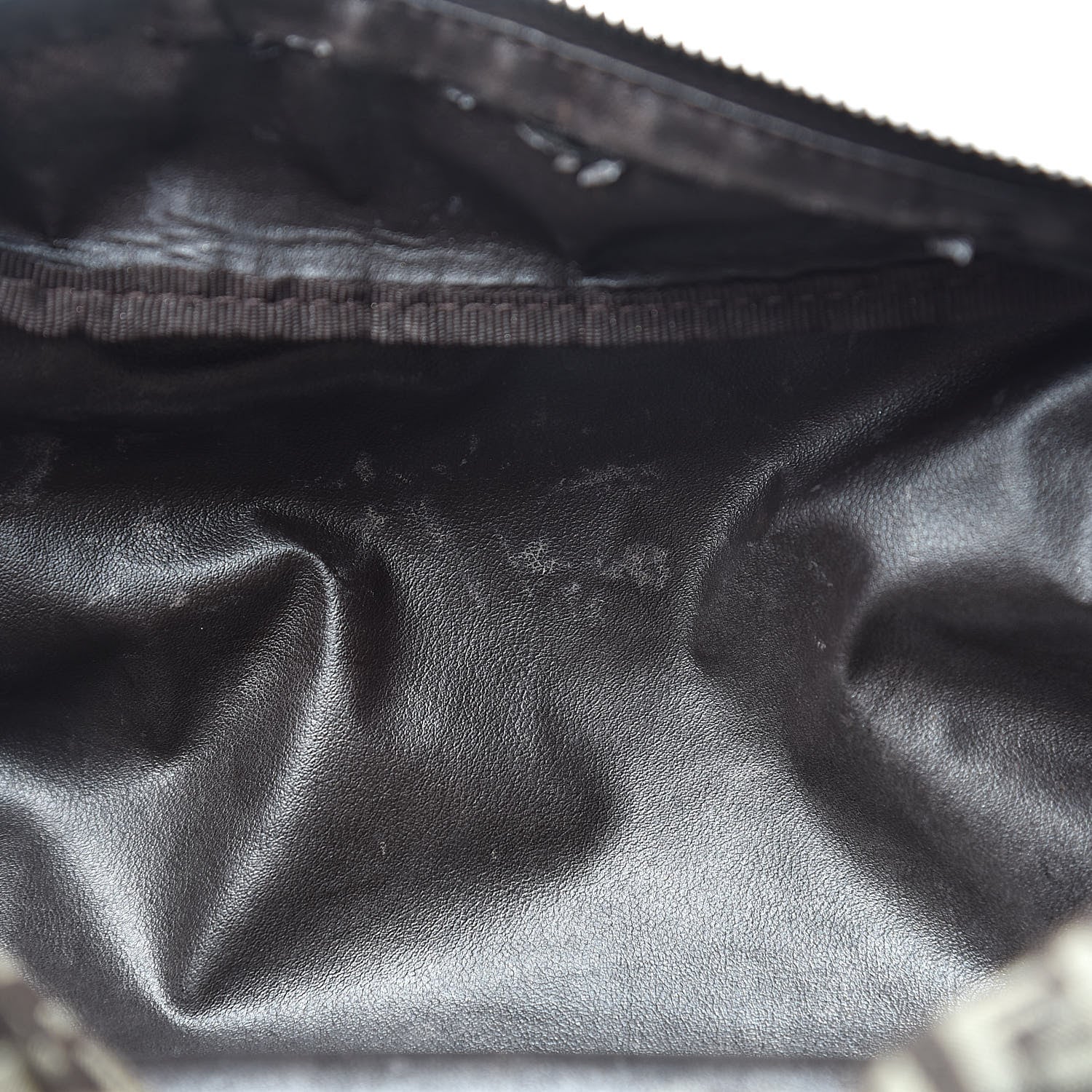 Fendi Zucchino Cosmetic Case Tobacco 8 of 14