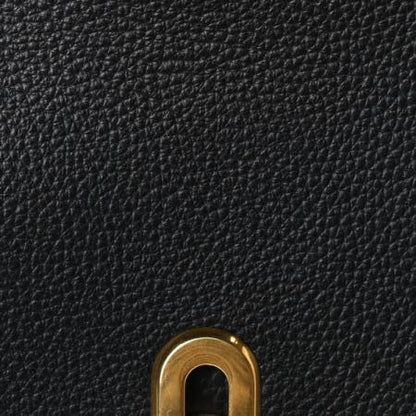 Mulberry Small Classic Grain Calfskin Small Amberley Satchel Black 18 of 24