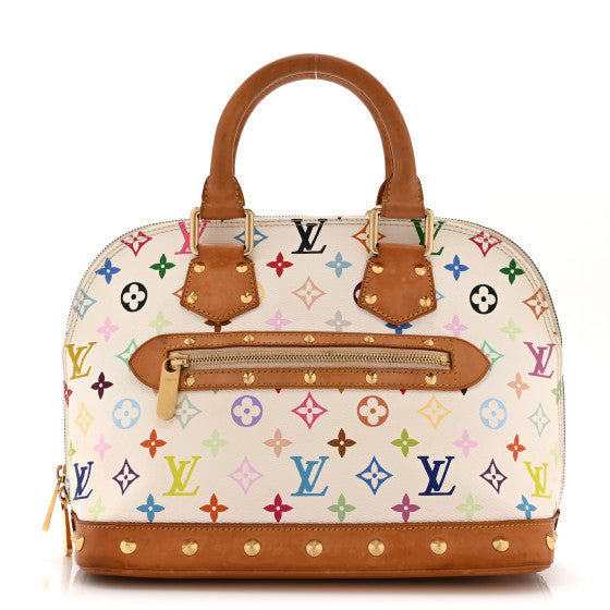 Louis Vuitton Monogram Multicolor Alma White 1 of 1
