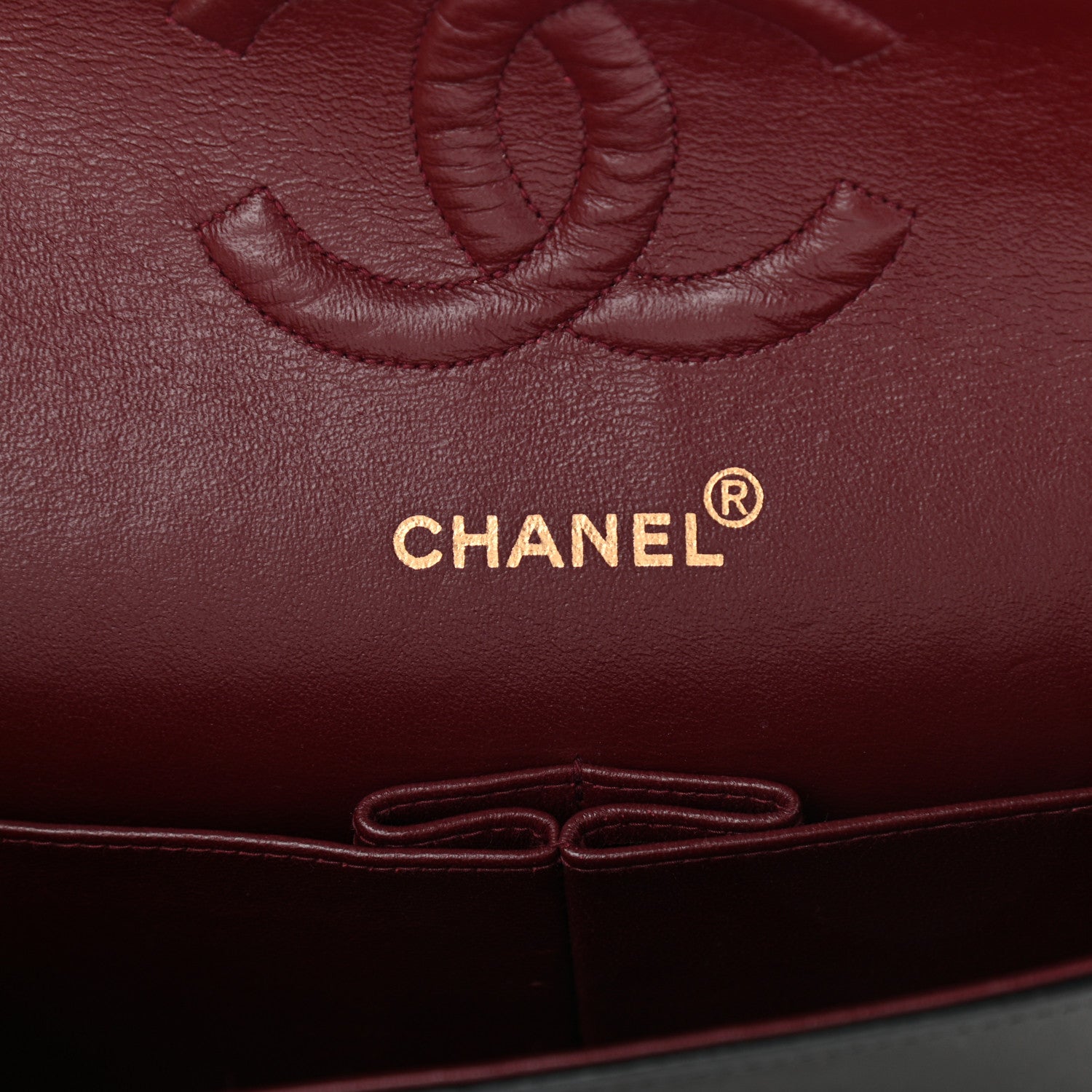 Chanel Lambskin Quilted Medium Double Flap Black 6 of 15