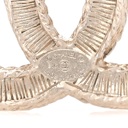 Chanel Pearl CC Brooch  Gold 4 of 4