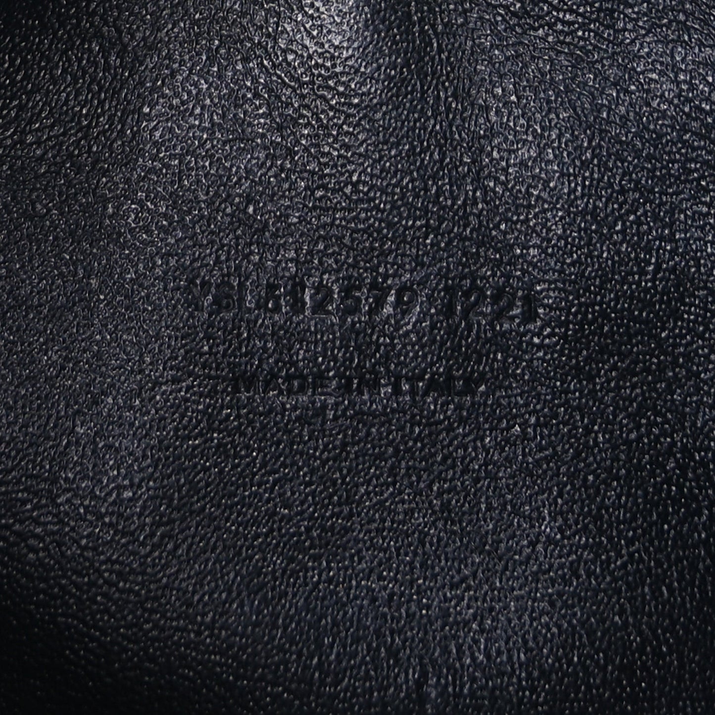 Grain De Poudre Matelasse Monogram Mini Lou Camera Bag Black