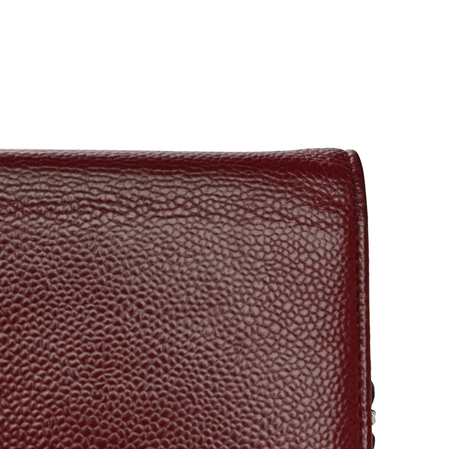 Caviar Timeless CC Wallet on Chain WOC Dark Red