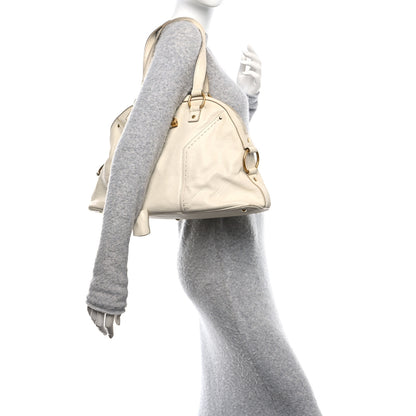 Saint Laurent Calfskin Large Muse Ivory 2 of 12