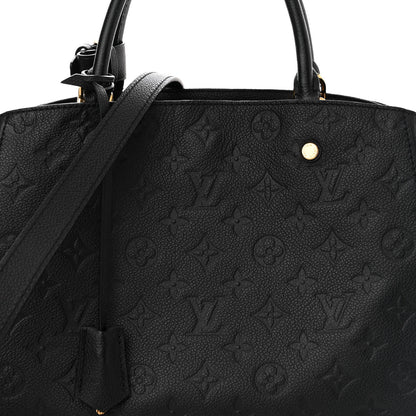 Louis Vuitton Empreinte Montaigne MM Black 8 of 14