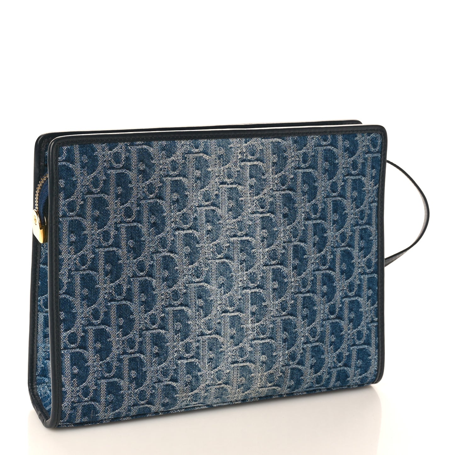 Denim Oblique 30 Montaigne Dea Pouch Blue