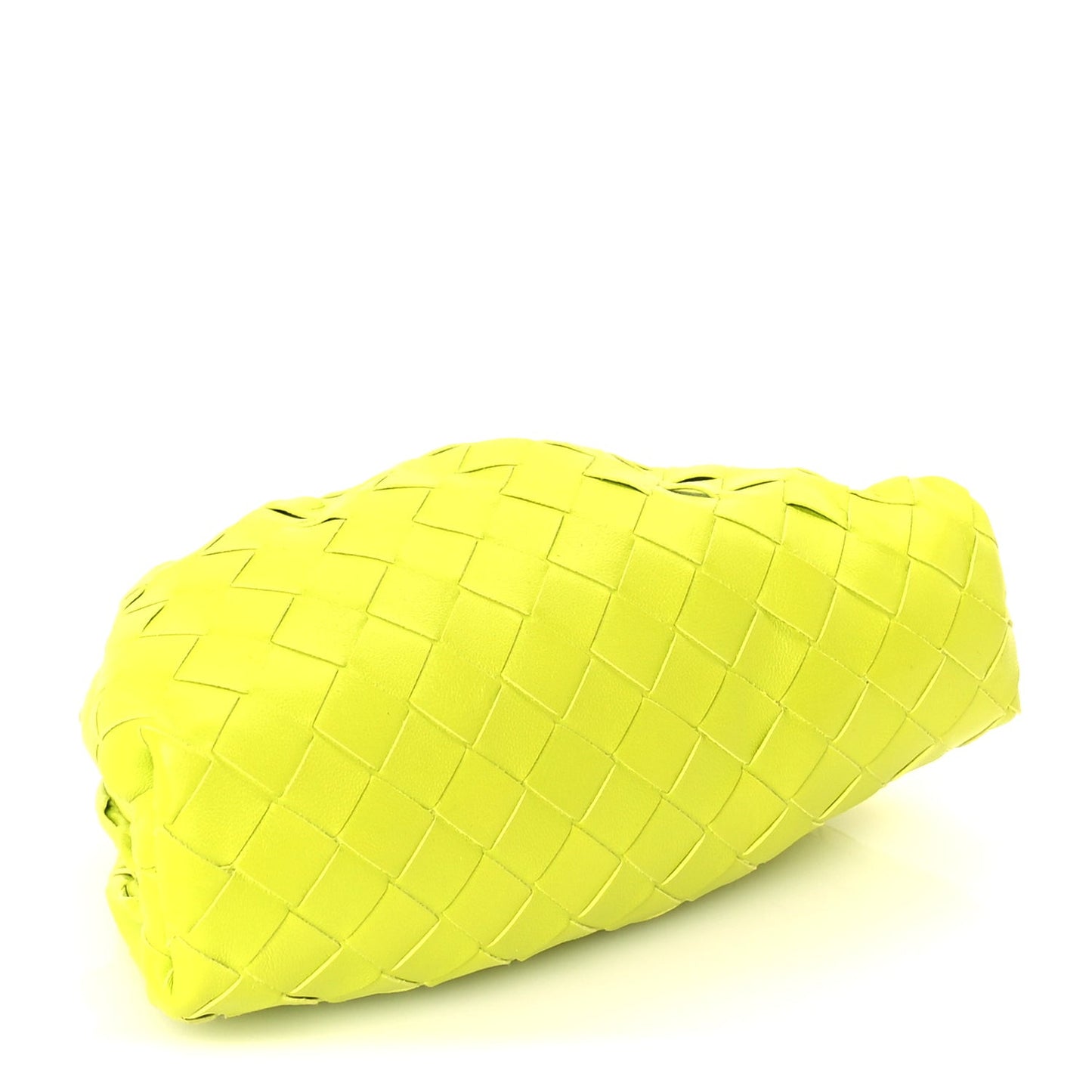 Nappa Intrecciato The Mini Pouch  Kiwi
