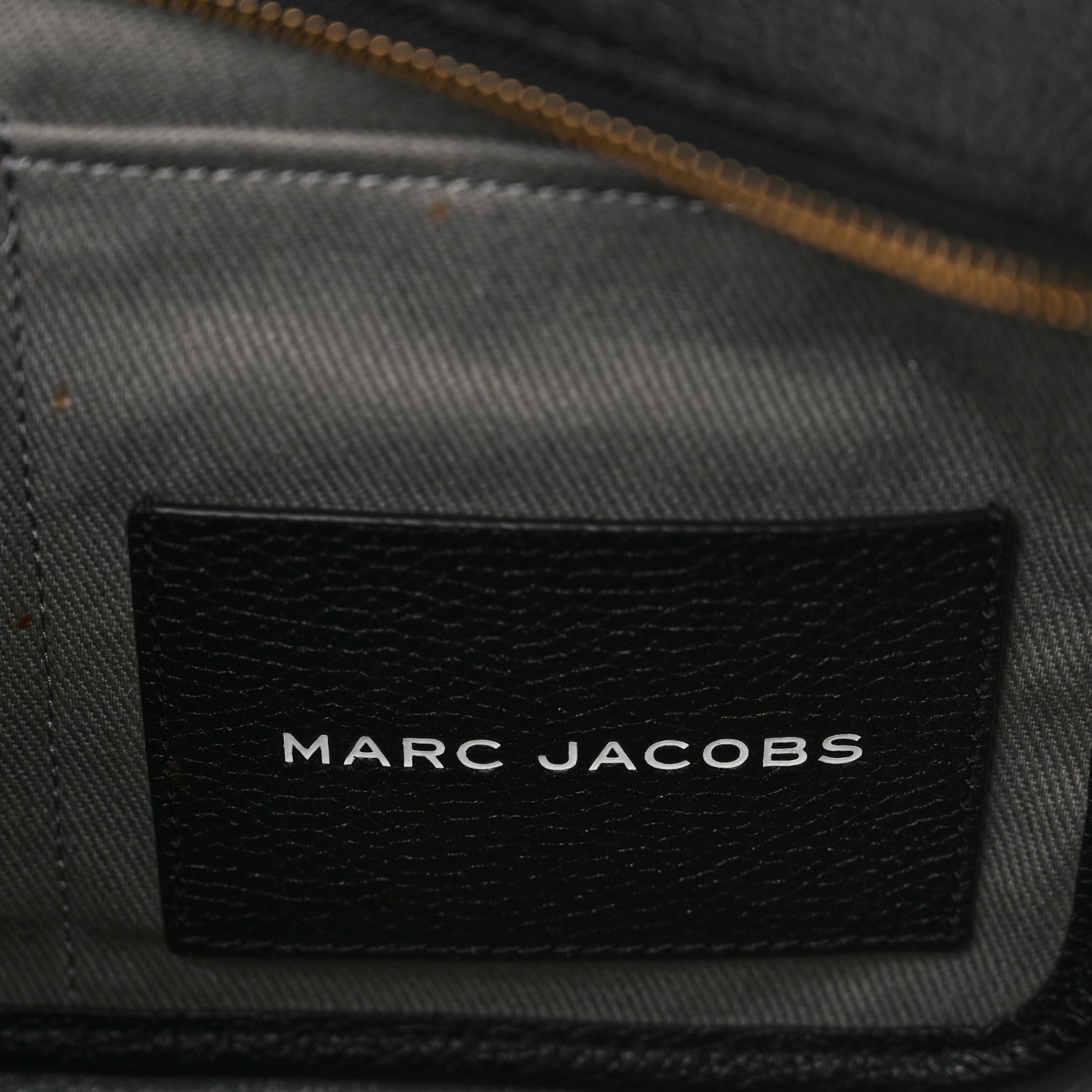 Marc Jacobs Grained Calfskin Medium The Tote Bag Black 5 of 8