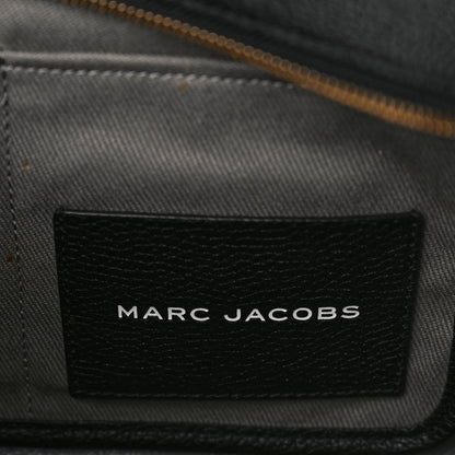 Marc Jacobs Grained Calfskin Medium The Tote Bag Black 5 of 8