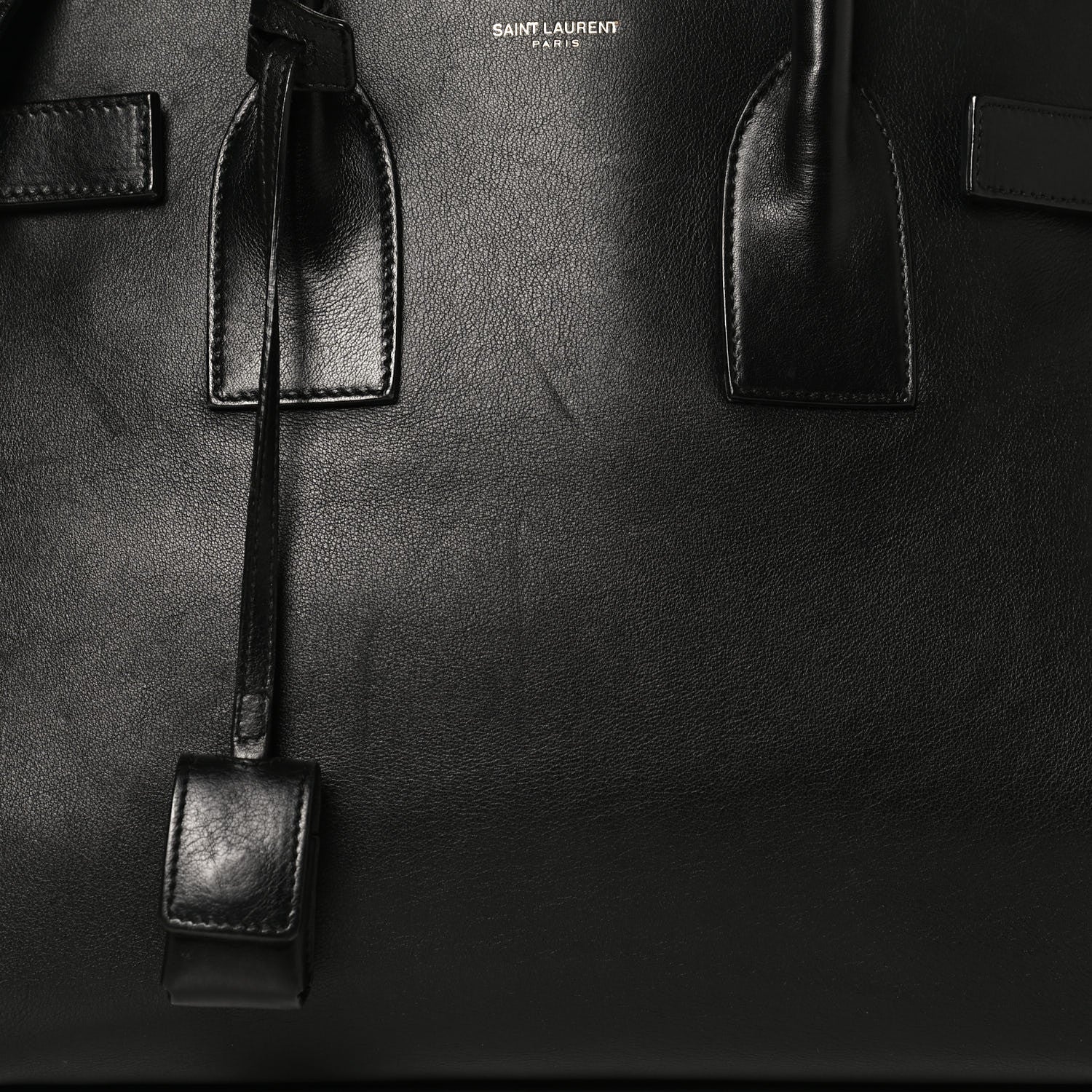Saint Laurent Calfskin Small Sac De Jour Black 8 of 13
