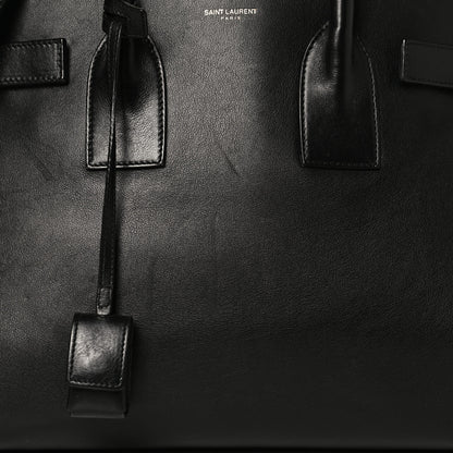 Saint Laurent Calfskin Small Sac De Jour Black 8 of 13