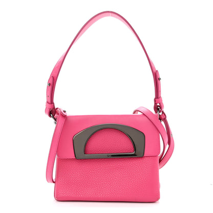 Christian Louboutin Grained Calfskin Passage Messenger Pink 1 of 13