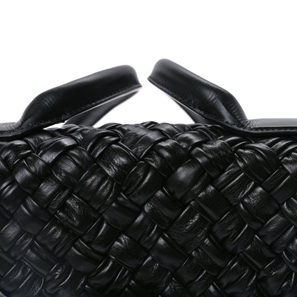 Bottega Veneta Calfskin Intreccio Desiree Shoulder Bag Dark Green 7 of 7