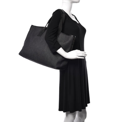 Gucci Denim Guccissima Tote Black 2 of 11