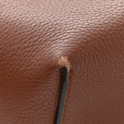 Burberry Calfskin Vintage Check Note Crossbody Bag Tan 10 of 10